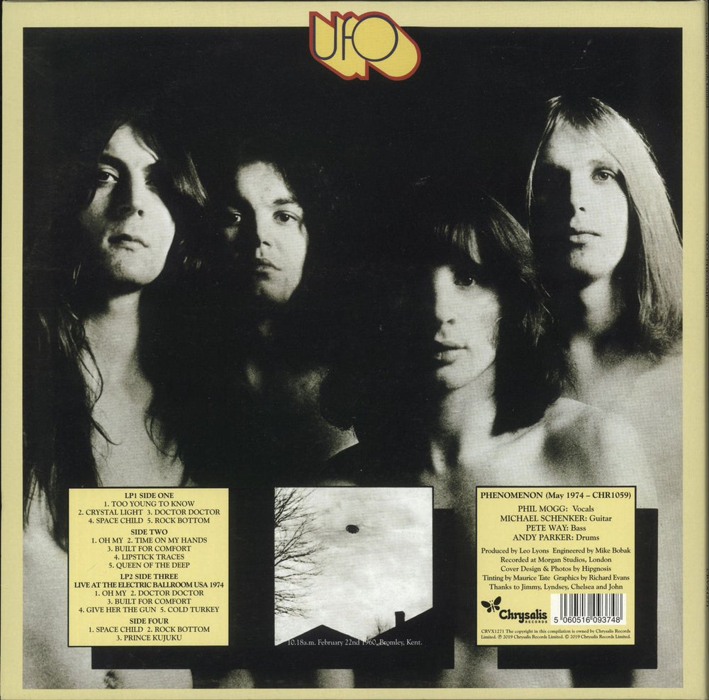 UFO Phenomenon UK vinyl LP album (LP record) 5060516093748