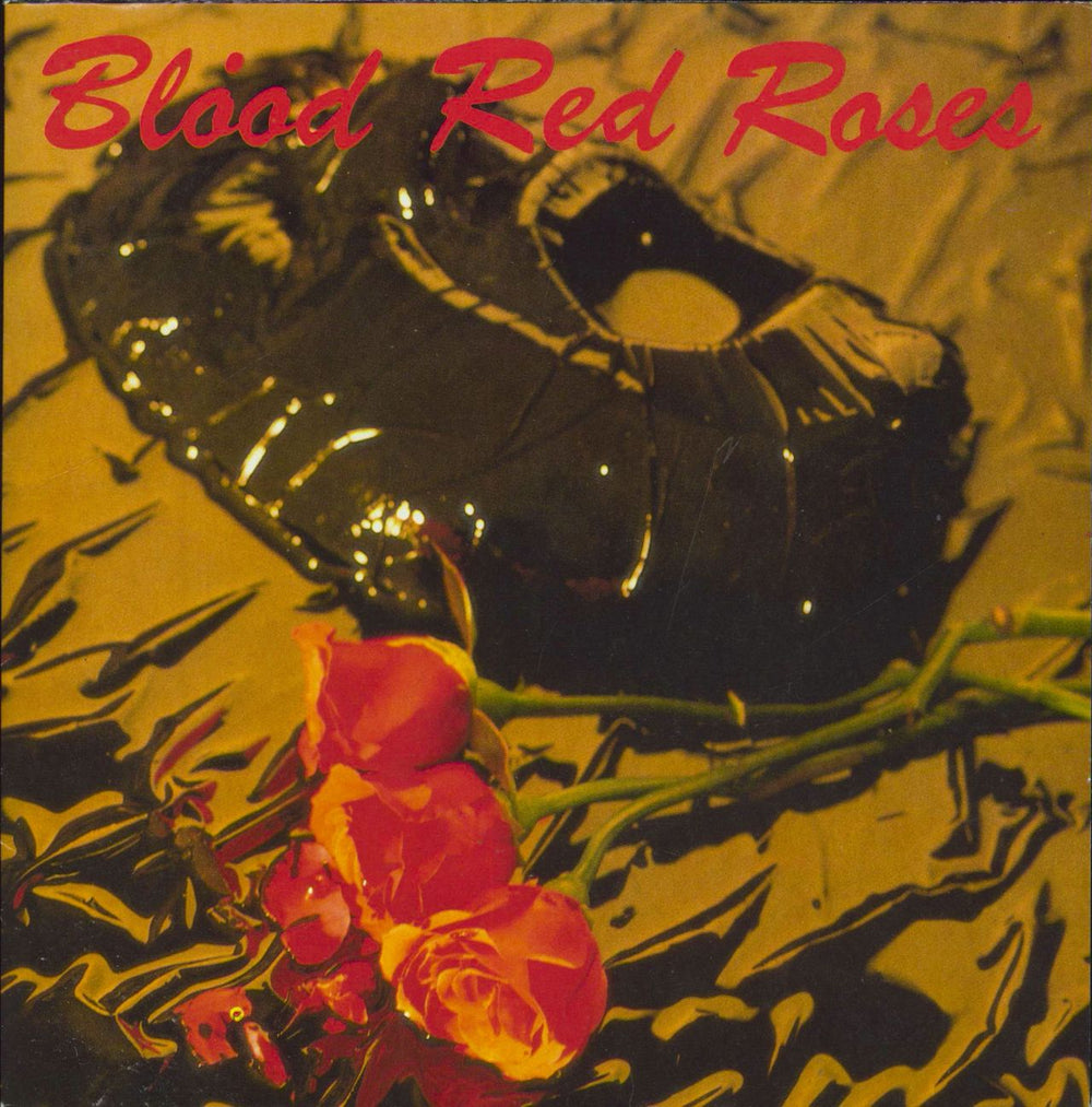 Uriah Heep Blood Red Roses- Poster Sleeve UK 7" vinyl single (7 inch record / 45) LGY101