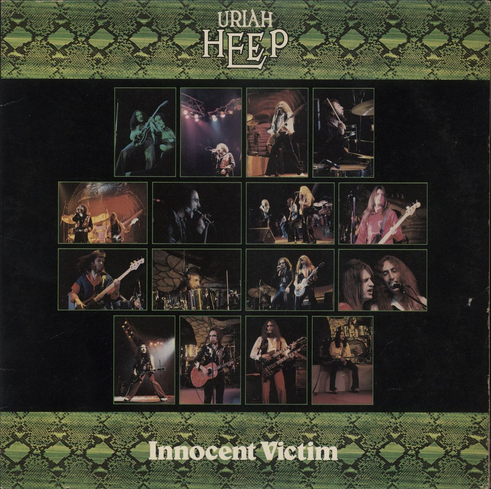 Uriah Heep Innocent Victim US vinyl LP album (LP record) BSK3145