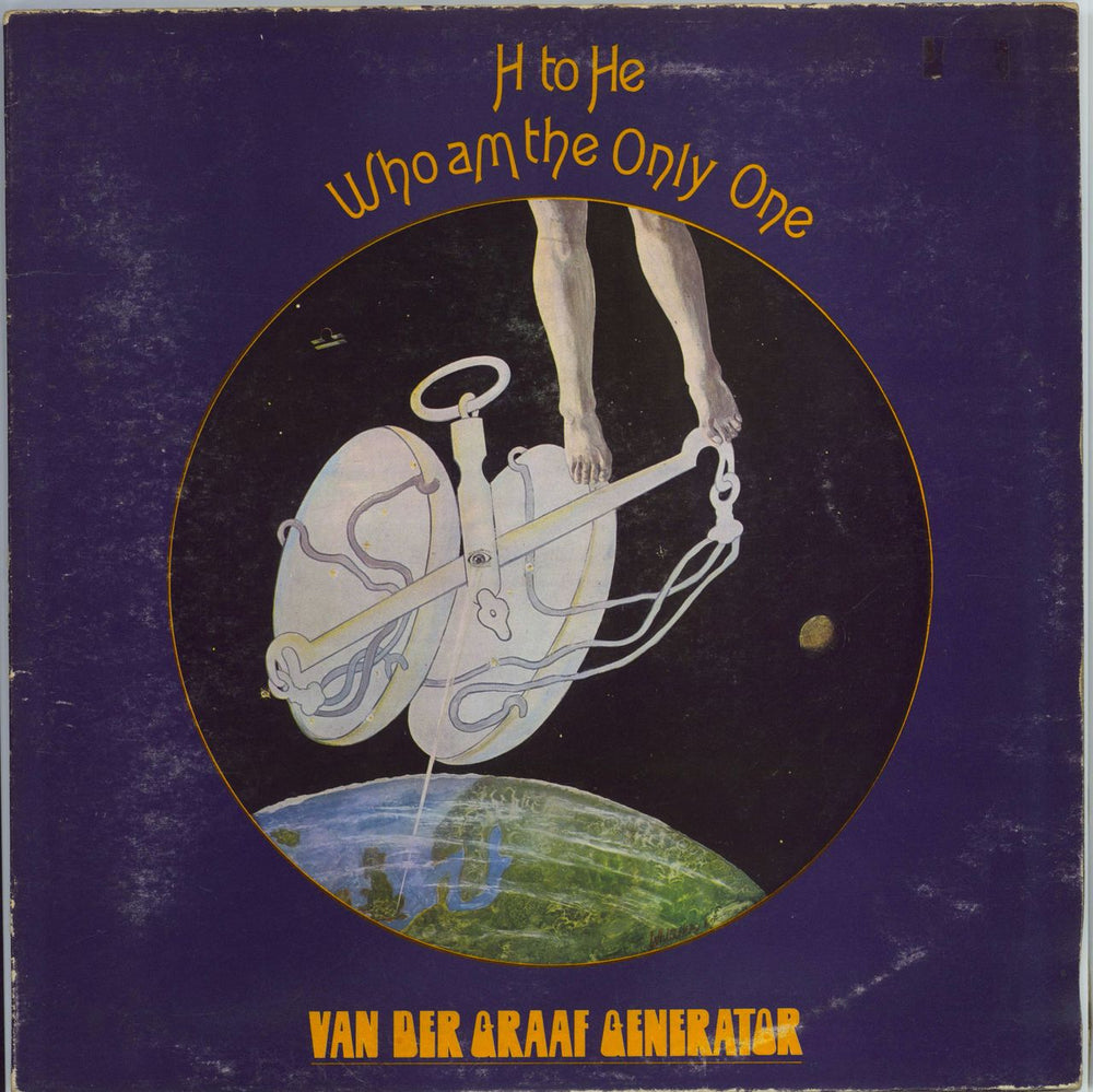 Van Der Graaf Generator H To He, Who Am The Only One - 1st - VG UK vinyl LP album (LP record) CAS1027