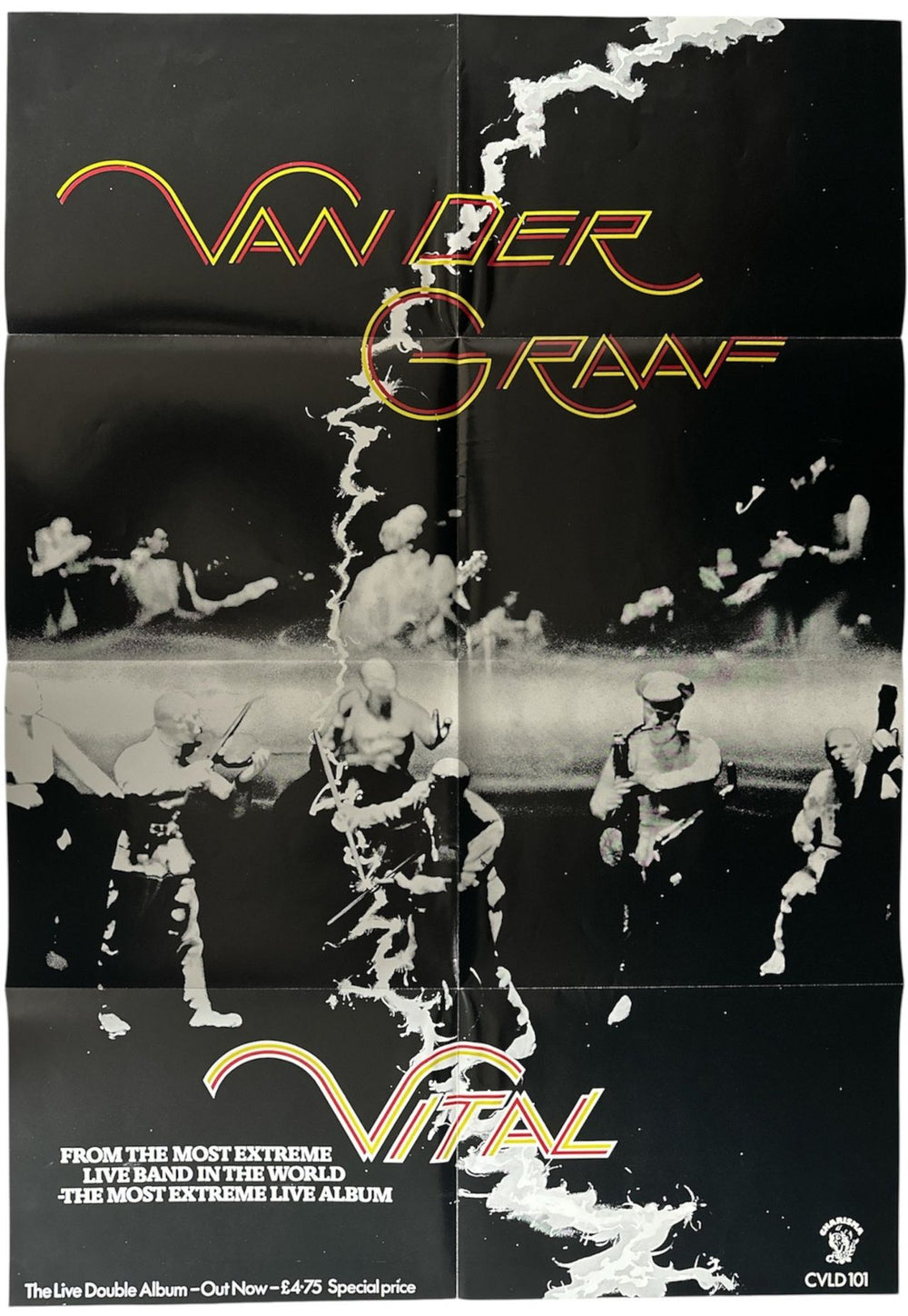 Van Der Graaf Generator Vital UK Promo poster