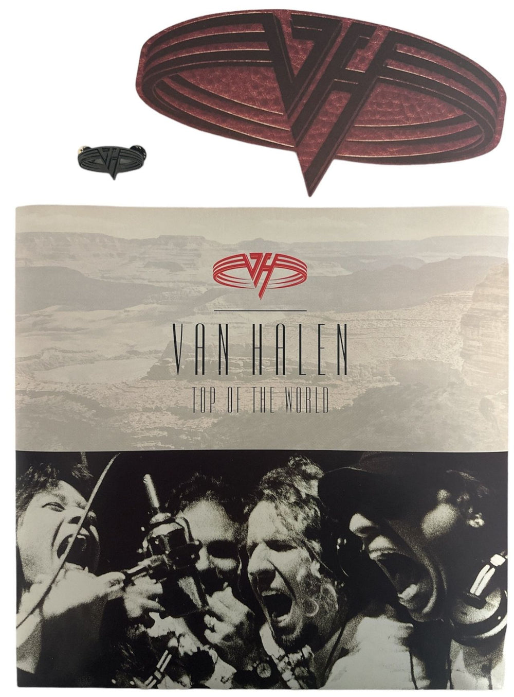 Van Halen Top Of The World - Complete UK Vinyl Box Set VNHVXTO19311