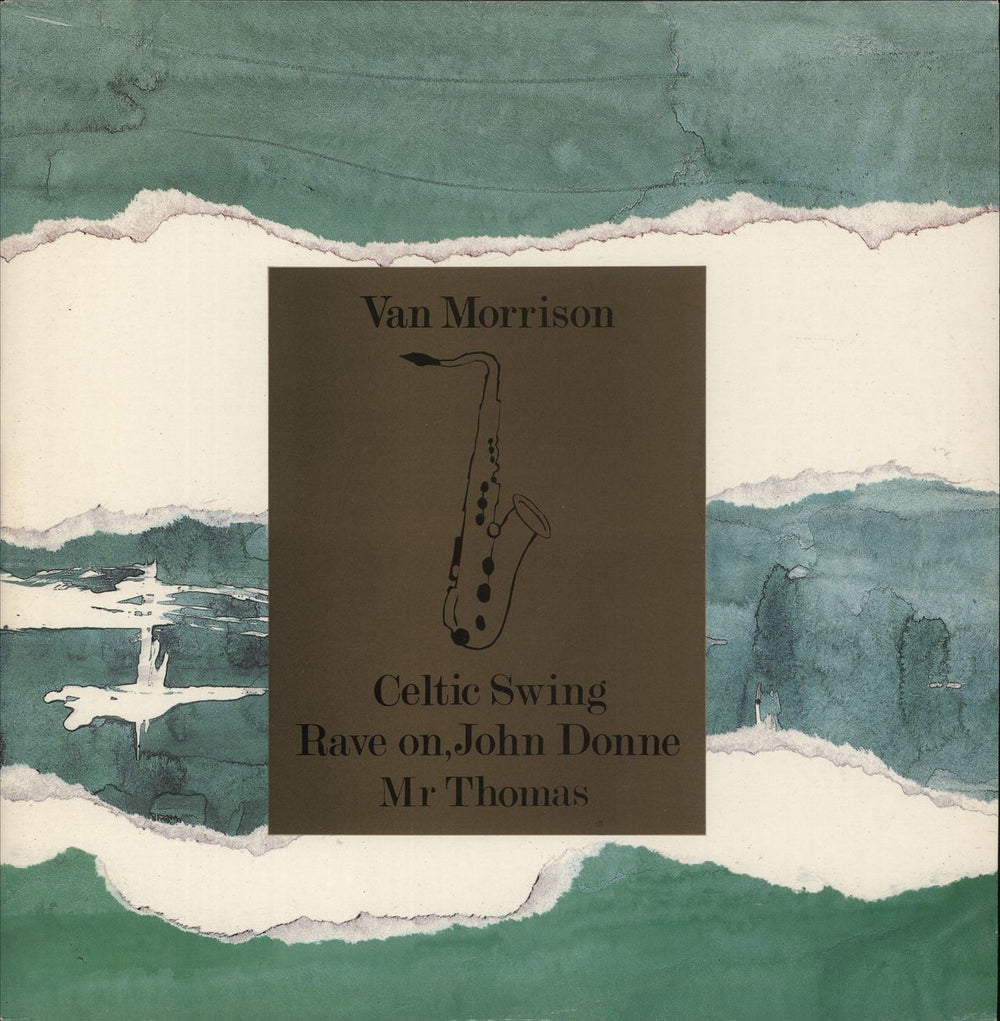 Van Morrison Celtic Swing UK 12" vinyl single (12 inch record / Maxi-single) MERX141
