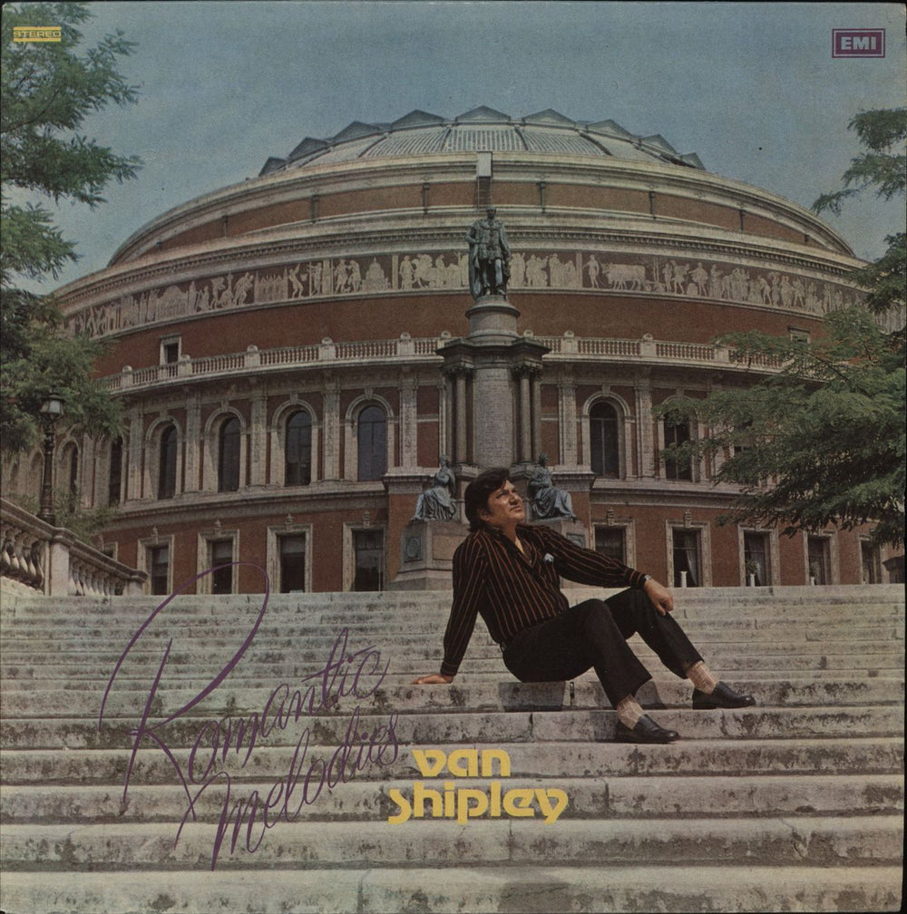 Van Shipley Romantic Melodies Indian vinyl LP album (LP record) S/MOCEC4223