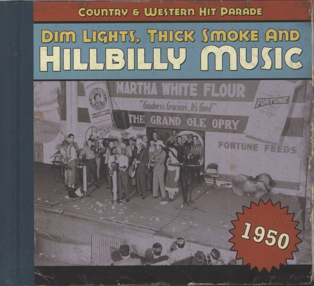 Various-50s/Rock & Roll/Rockabilly Dim Lights, Thick Smoke & Hillbilly Music: Country & Western Hit Parade - 1950 German CD album (CDLP) BCD16955AR