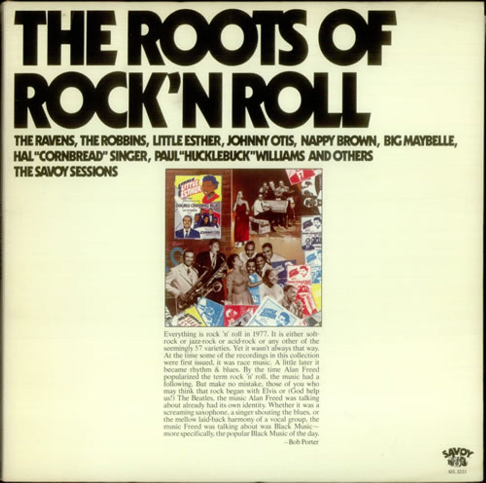 Various-50s/Rock & Roll/Rockabilly The Roots Of Rock 'N Roll US 2-LP vinyl record set (Double LP Album) SJL2221