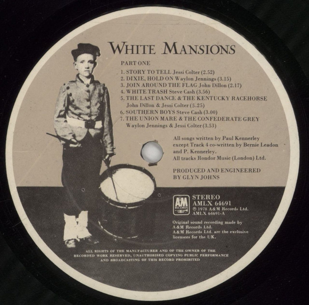 Various-60s & 70s White Mansions UK vinyl LP album (LP record) SVALPWH73311