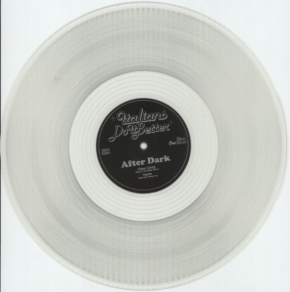 Various Artists After Dark 2 - Clear Vinyl - Autographed US 3-LP vinyl record set (Triple LP Album) VAR3LAF878704