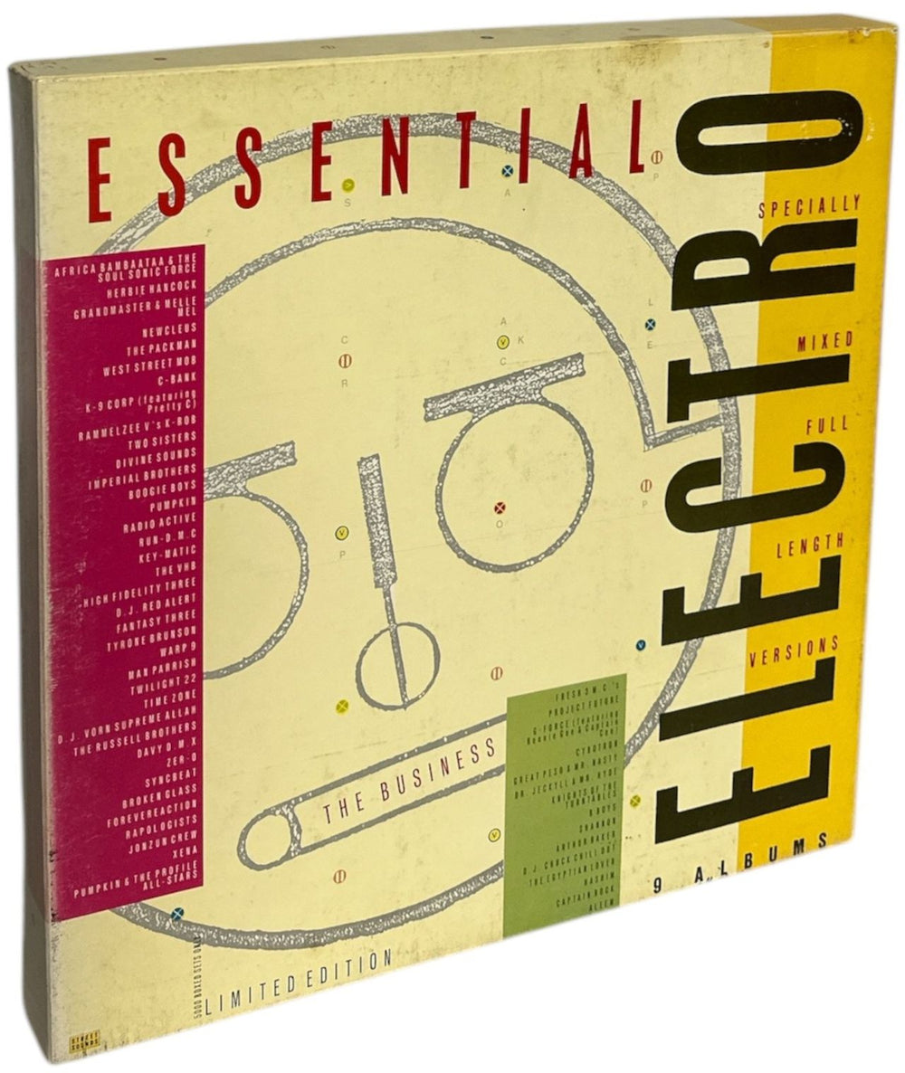 Various Artists Essential Electro | The Business UK Vinyl Box Set HBOX1