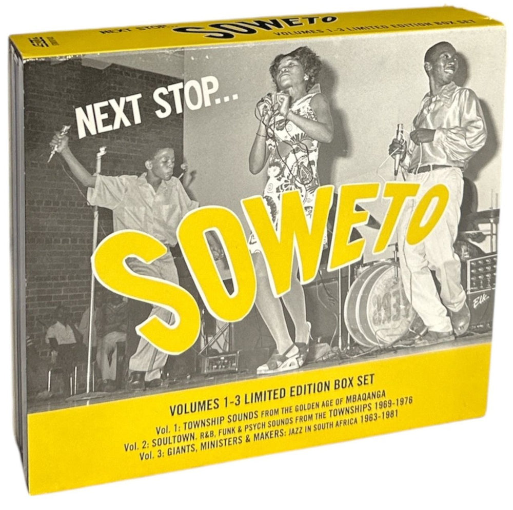 Various Artists Next Stop... Soweto (Volumes 1-3 Limited Edition Box Set) UK 4-CD album set STRUT074CD