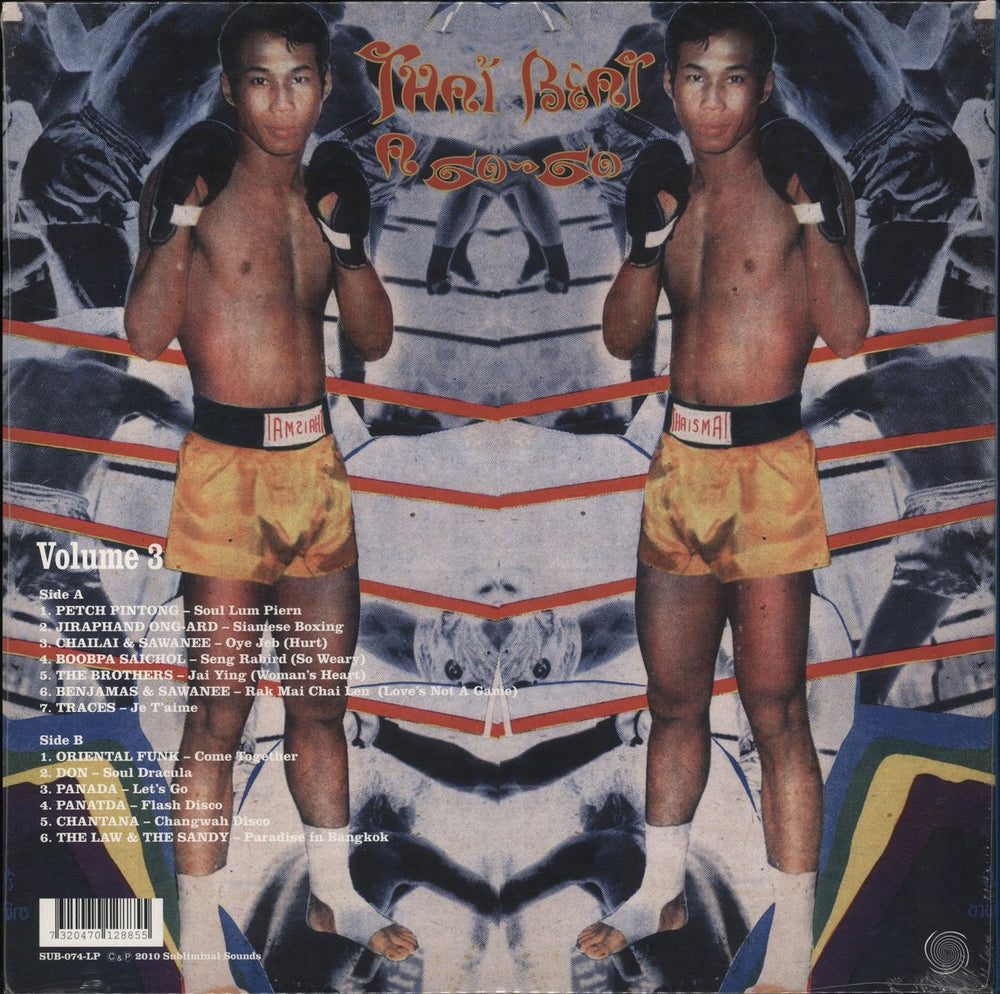Various Artists Thai Beat A Go-Go Volume 3 [Groovy Sounds From The Land Of Smile!] Swedish vinyl LP album (LP record) 7320470128855