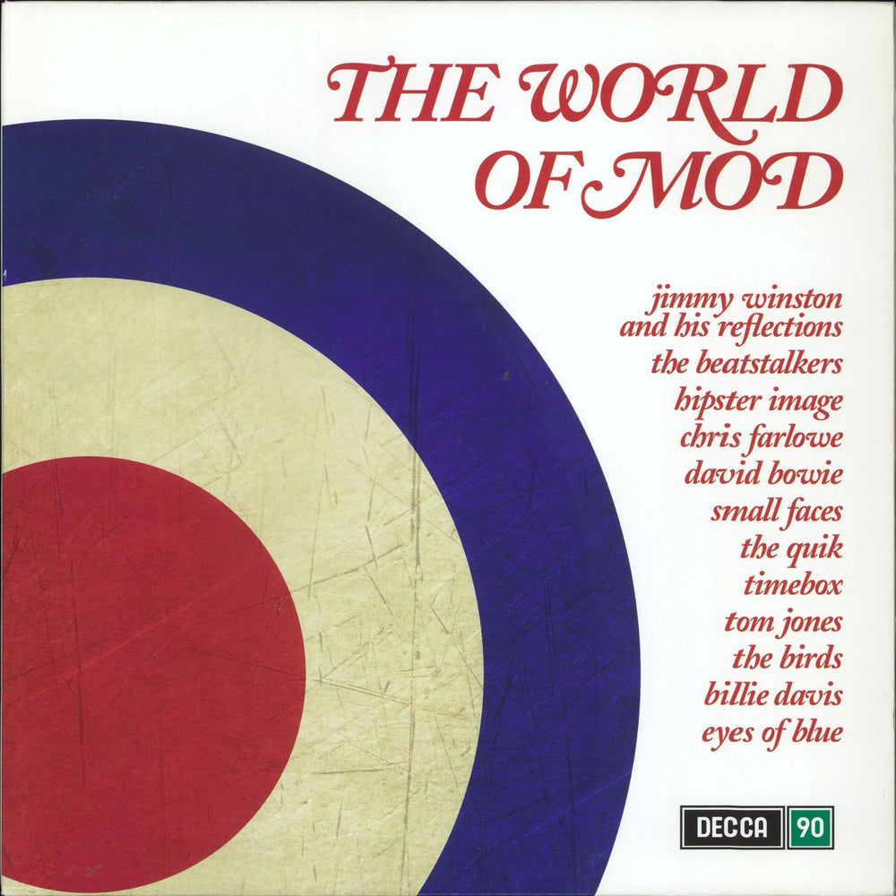 Various Artists The World Of Mod - Green vinyl UK vinyl LP album (LP record) SPA5990