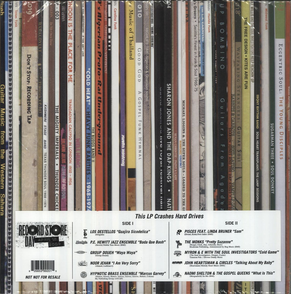 Various Artists This LP Crashes Hard Drives US vinyl LP album (LP record) LITA044A