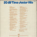 Various-Childrens 20 All Time Junior Hits UK vinyl LP album (LP record)