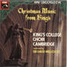 Various-Choral & Gregorian Chanting Christmas Music From King's UK vinyl LP album (LP record) ESD7050