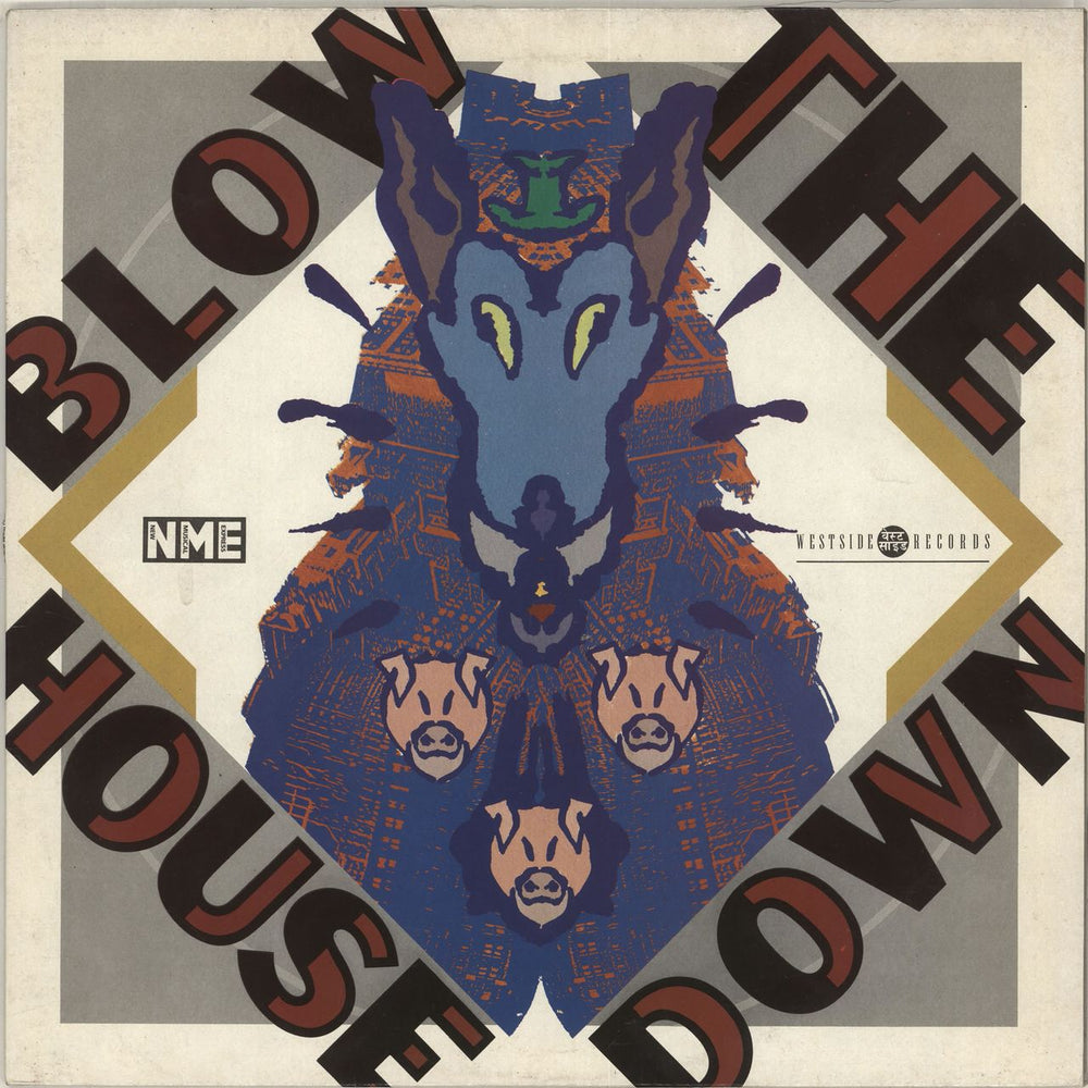 Various-Dance Blow The House Down UK vinyl LP album (LP record) HOUSE1