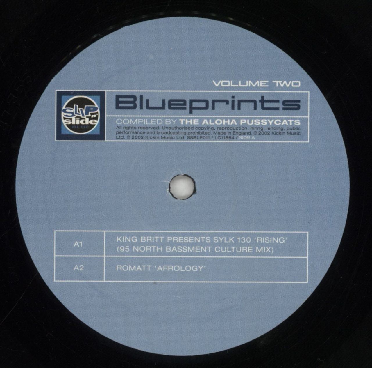 Various-Dance Blueprints Volume 2 UK 2-LP vinyl record set (Double LP Album) D.V2LBL856018