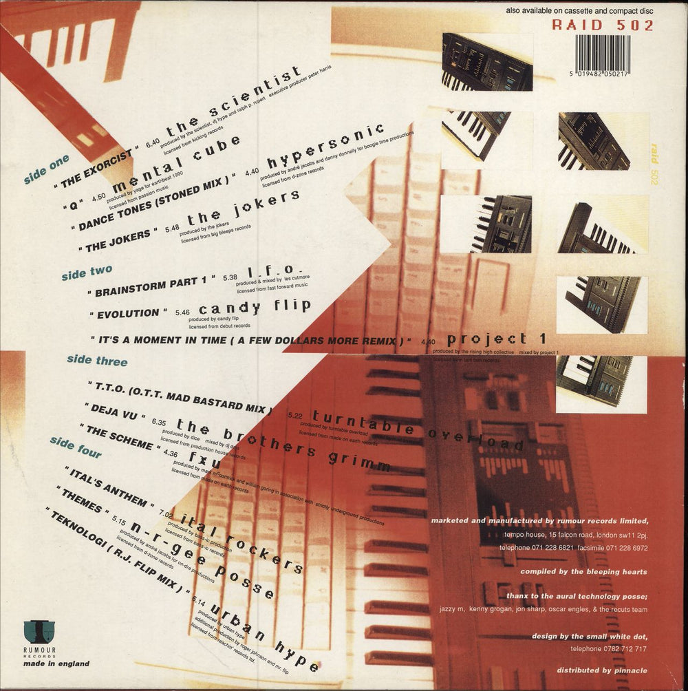 Various-Dance Breaks, Bass & Bleeps UK 2-LP vinyl record set (Double LP Album) 5019482050217