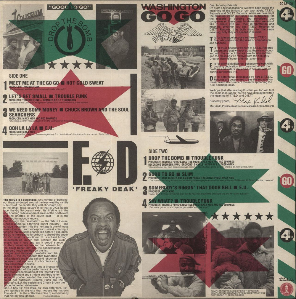 Various-Dance Go Go Crankin' UK vinyl LP album (LP record)