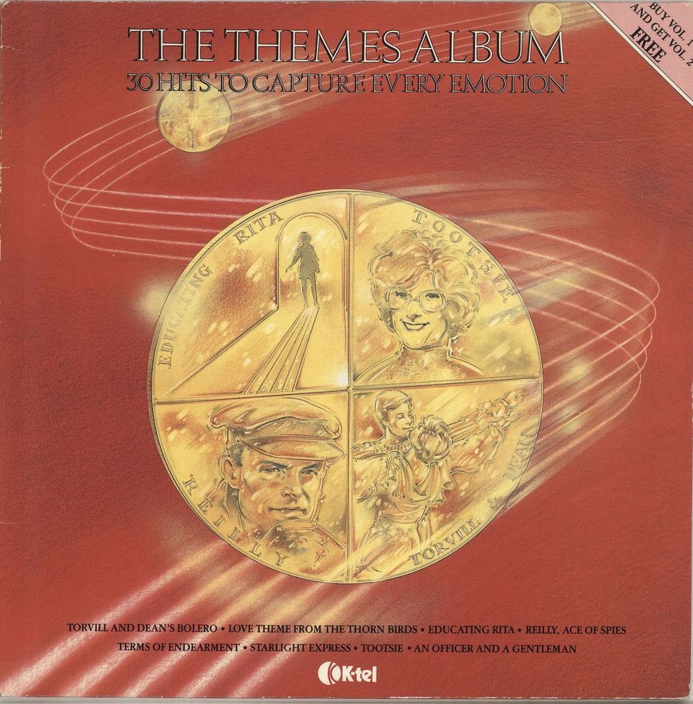 Various-Film, Radio, Theatre & TV The Themes Album: Vol 1 + 2 UK 2-LP vinyl record set (Double LP Album) ONE1257A/B