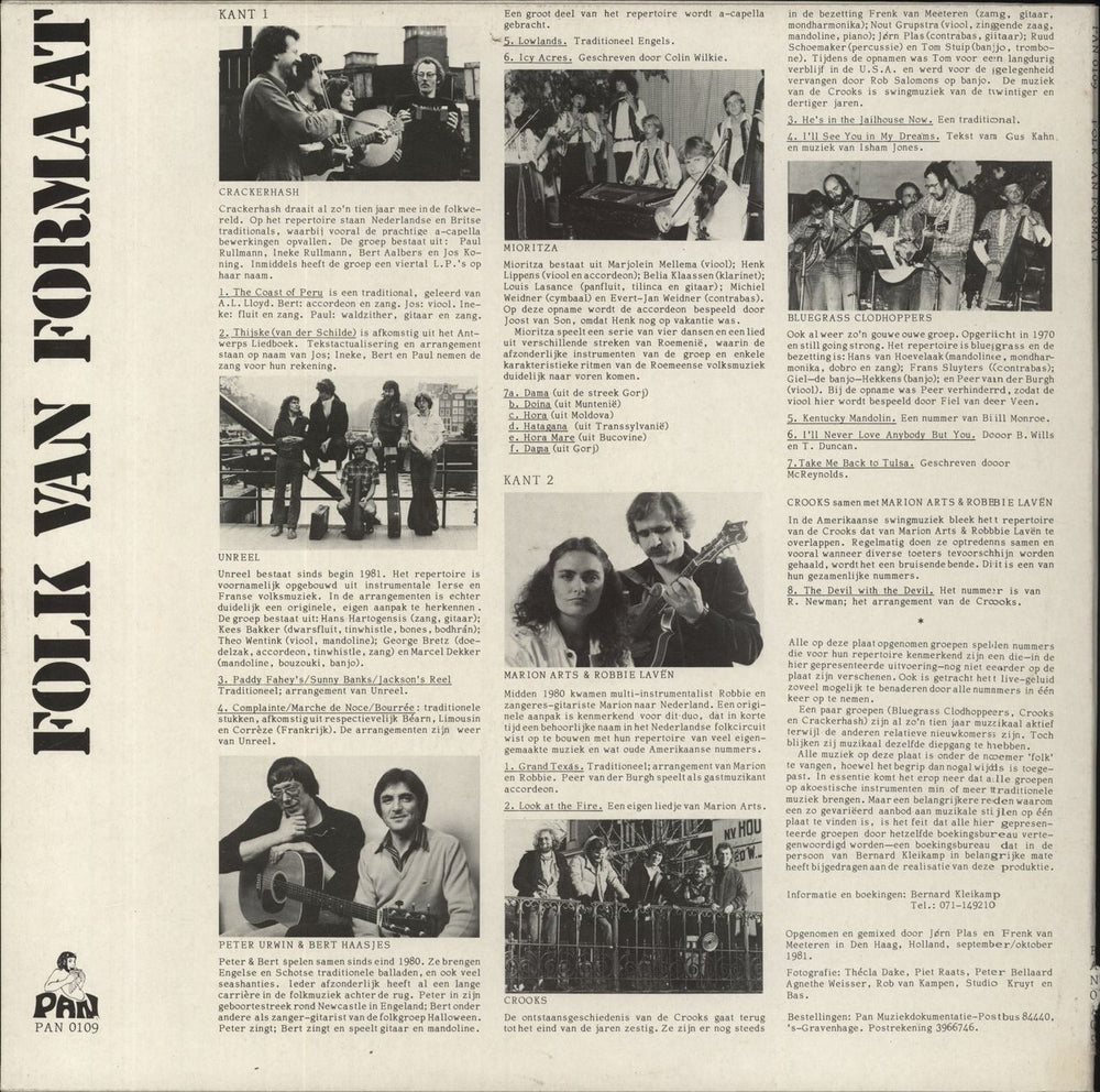 Various-Folk Folk Van Formaat Dutch vinyl LP album (LP record)