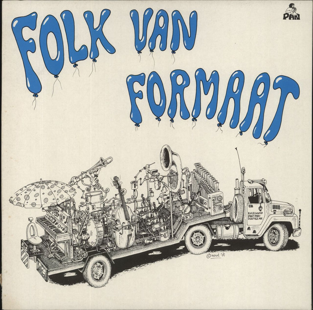 Various-Folk Folk Van Formaat Dutch vinyl LP album (LP record) PAN0109