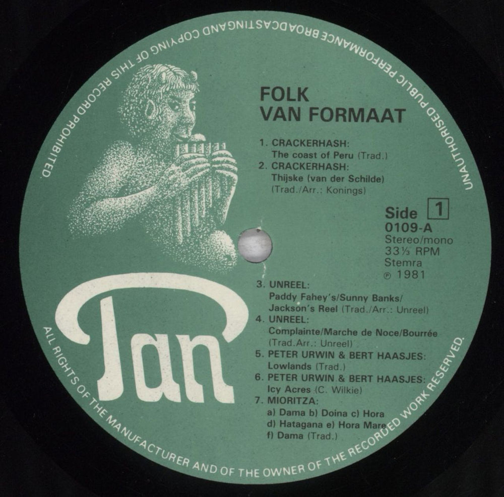 Various-Folk Folk Van Formaat Dutch vinyl LP album (LP record) V-FLPFO835115