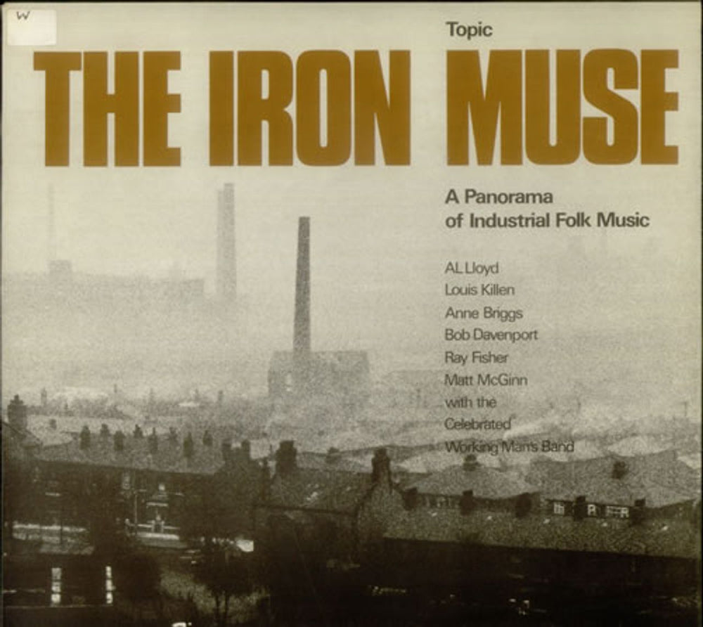 Various-Folk The Iron Muse - 2nd + Insert UK vinyl LP album (LP record) 12T86