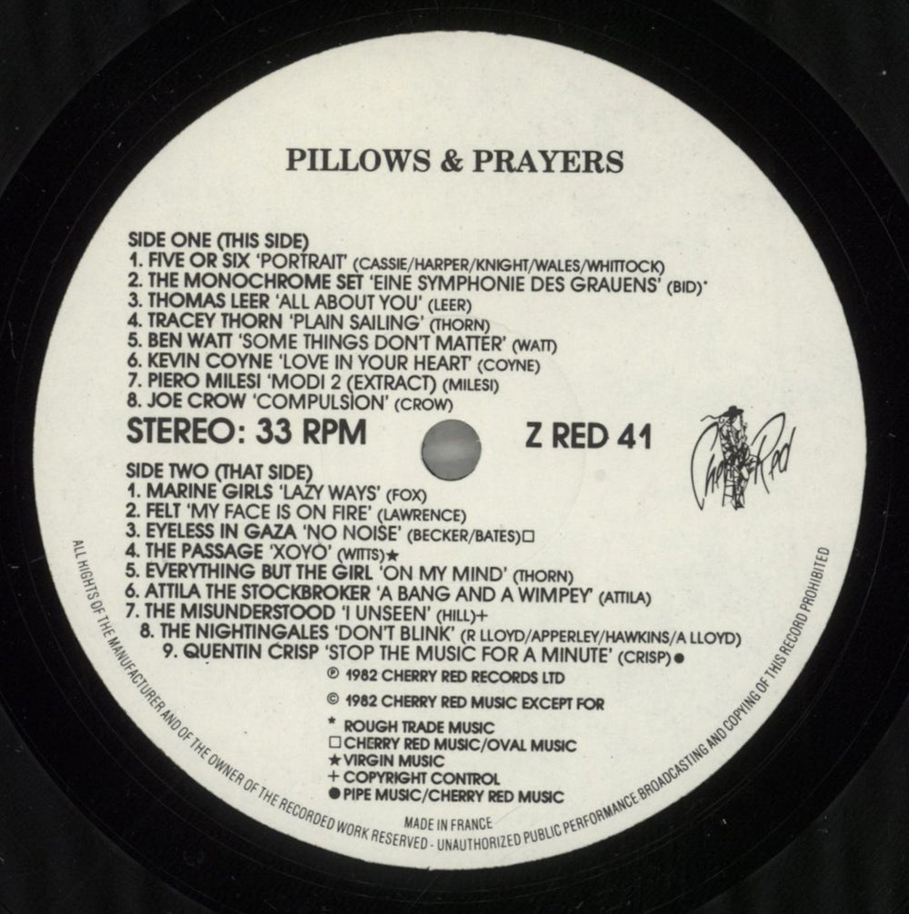 Various-Indie Pillows & Prayers UK vinyl LP album (LP record) I-VLPPI112646