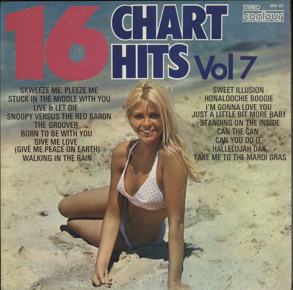 Various-Pop 16 Chart Hits Vol. 7 UK vinyl LP album (LP record) 2870327