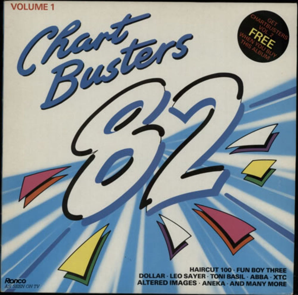 Various-Pop Chart Busters 82 - Volumes 1 & 2 UK 2-LP vinyl record set (Double LP Album) 7VA2LCH592393