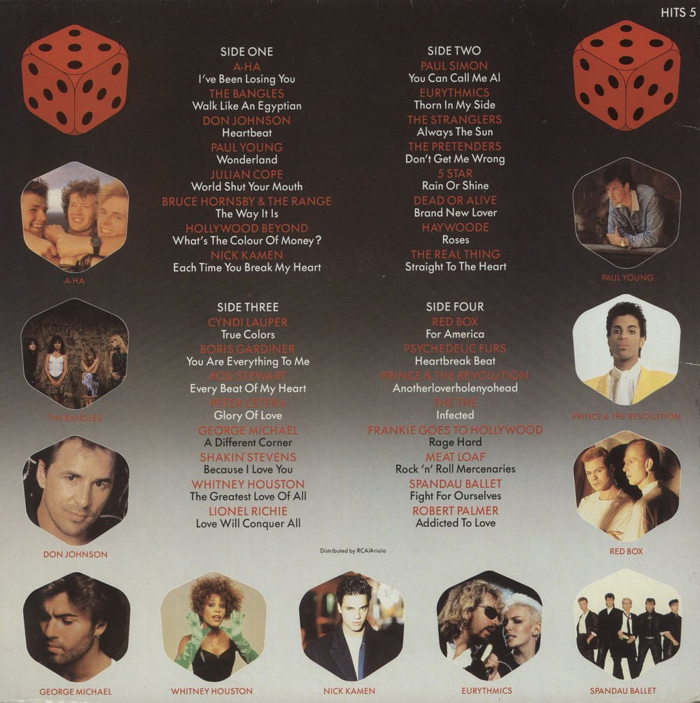 Various-Pop Hits 5 - EX UK 2-LP vinyl record set (Double LP Album)