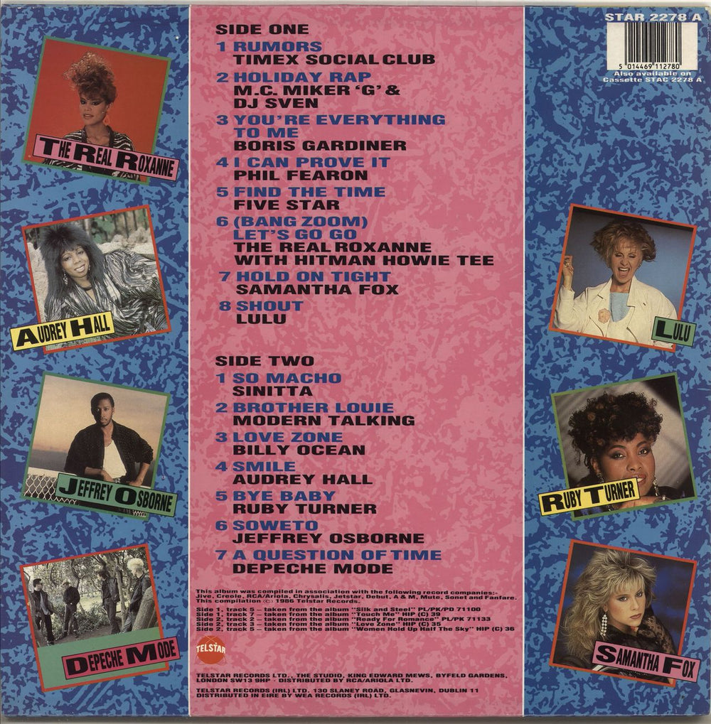 Various-Pop The Chart / The Chart '86 UK 2-LP vinyl record set (Double LP Album) 7VA2LTH718934