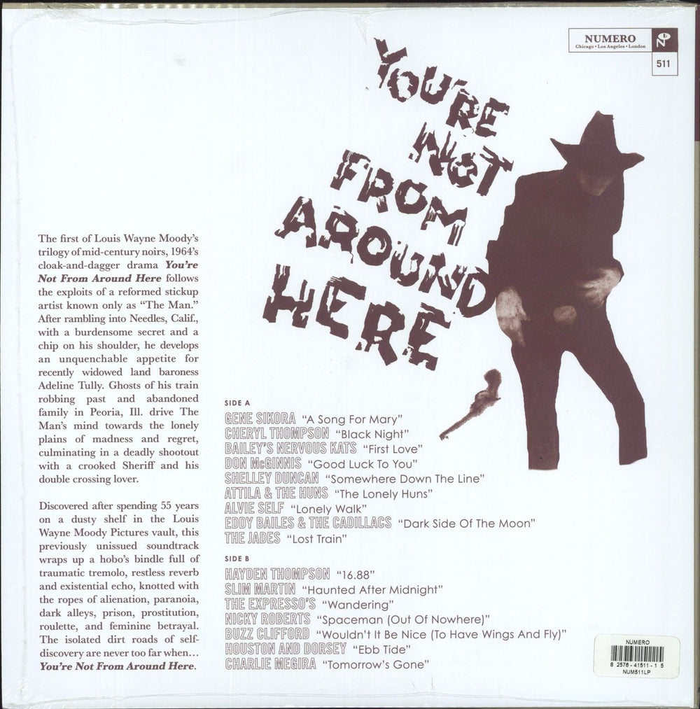 Various-Pop You're Not From Around Here - Sealed US vinyl LP album (LP record) 825764151115