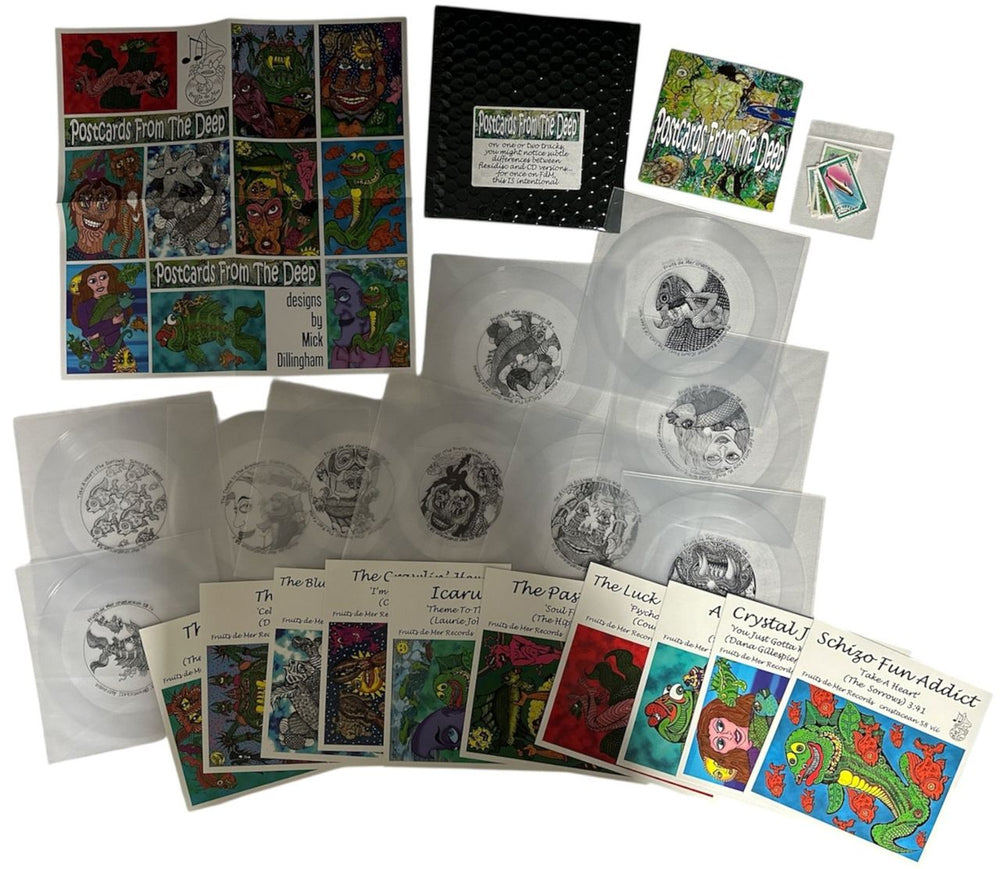 Various-Prog & Psych Postcards From The Deep UK box set LSDBXPO869937