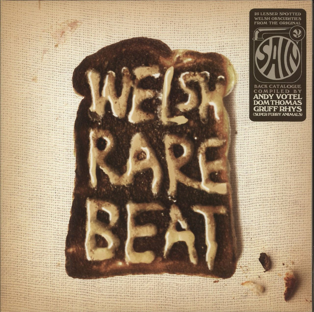 Various-Prog & Psych Welsh Rare Beat UK vinyl LP album (LP record) FKR003LP