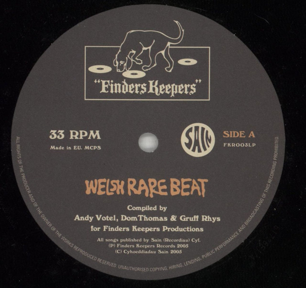 Various-Prog & Psych Welsh Rare Beat UK vinyl LP album (LP record) LSDLPWE872956