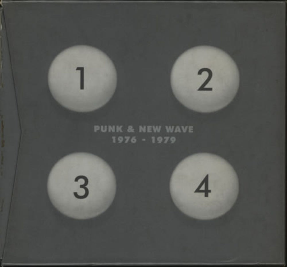 Various-Punk & New Wave 1234: Punk & New Wave 1976-1979 UK 5-CD album set MCD60066