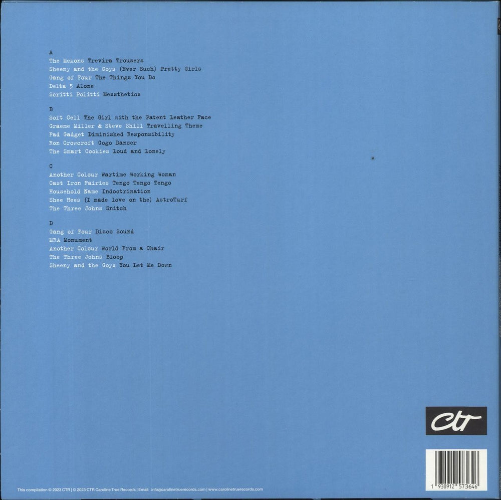 Various-Punk & New Wave The Art School Dance Goes On: Leeds Post-Punk 1977-1984 UK 2-LP vinyl record set (Double LP Album)