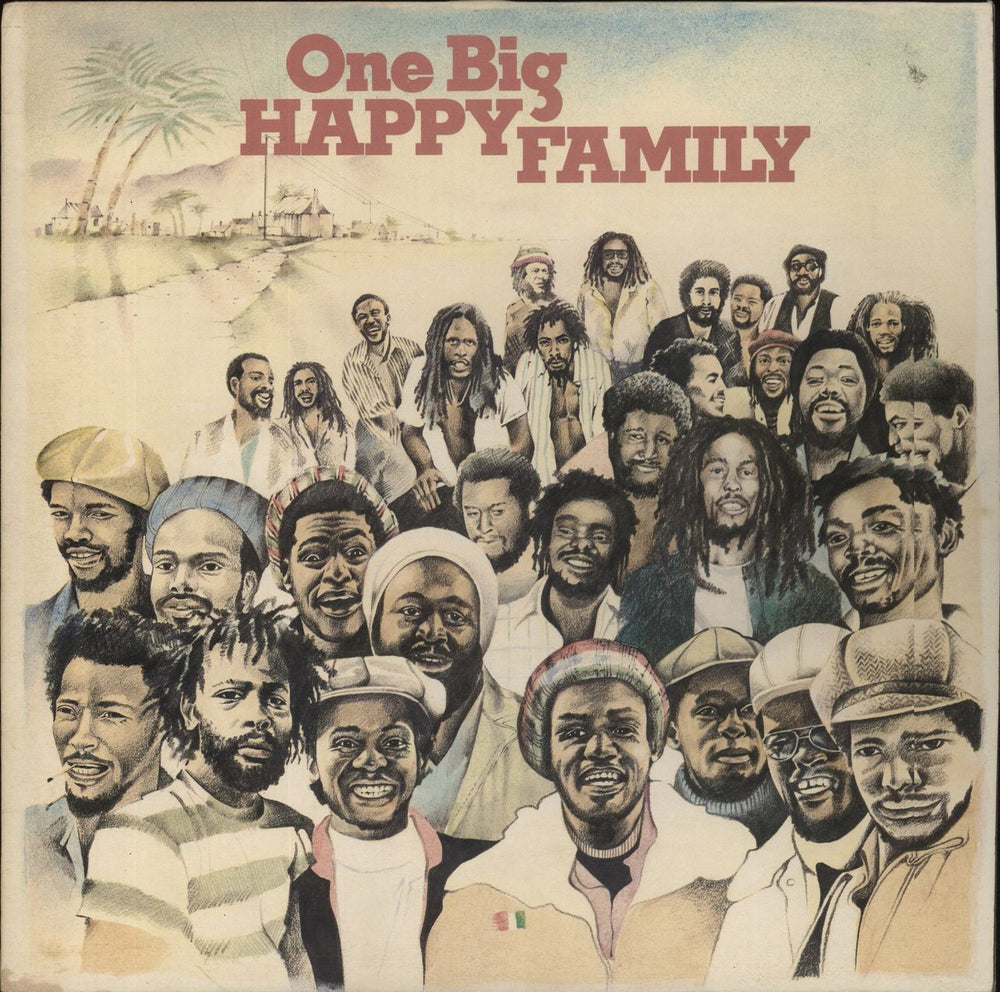 Various-Reggae & Ska One Big Happy Family UK vinyl LP album (LP record) IRSP1