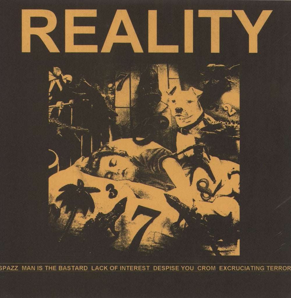 Various-Rock & Metal Reality - Purple Marble Vinyl US 7" vinyl single (7 inch record / 45) DS-05