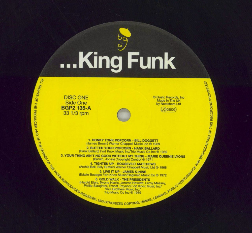 Various-Soul & Funk ...King Funk UK 2-LP vinyl record set (Double LP Album) SJF2LKI861806