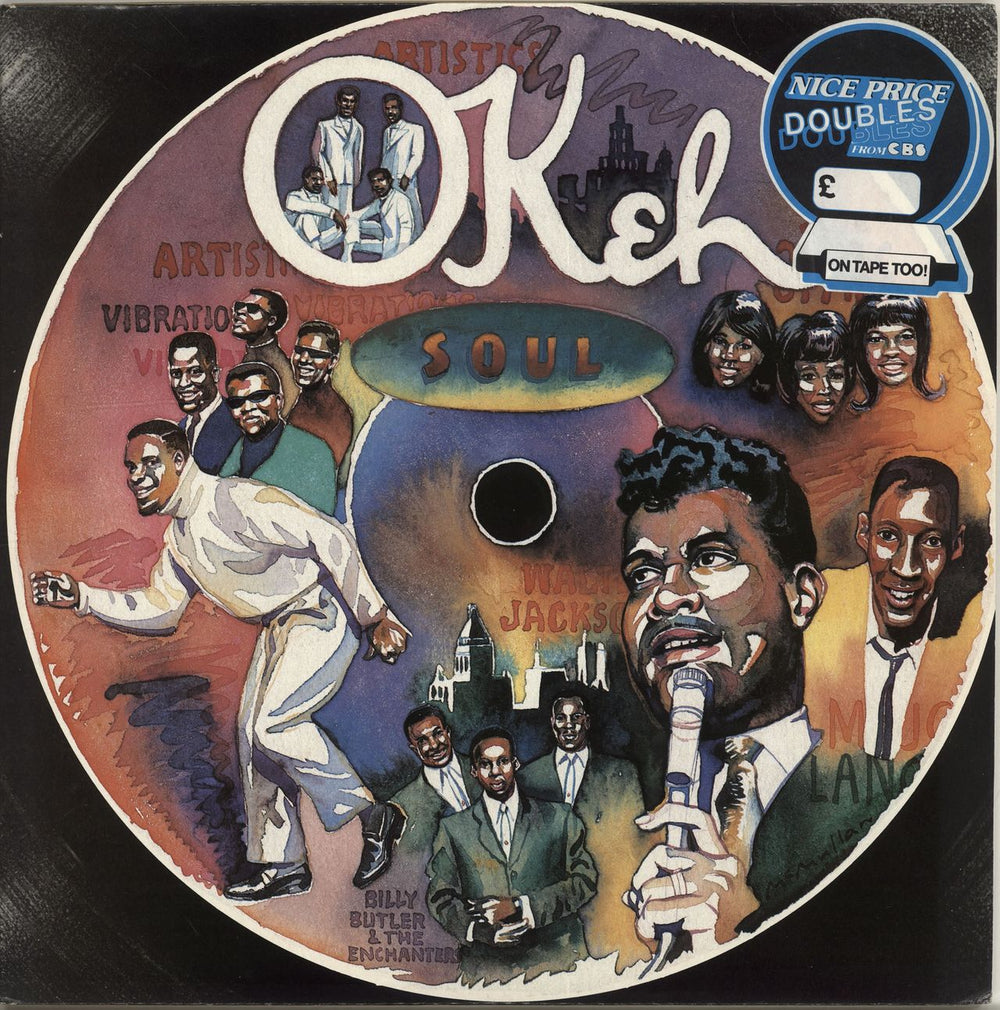 Various-Soul & Funk Okeh Soul UK 2-LP vinyl record set (Double LP Album) EPC22126