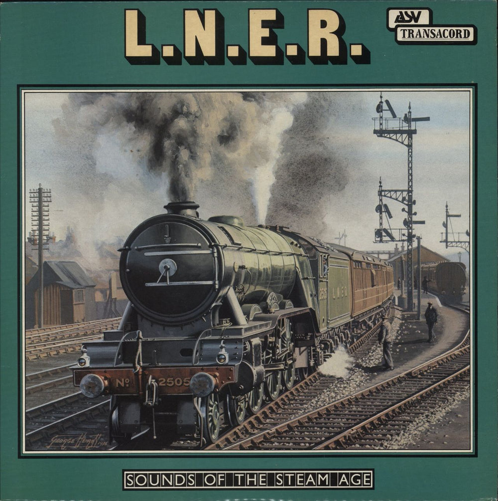 Various-Trains L.N.E.R. UK vinyl LP album (LP record) ATR7010