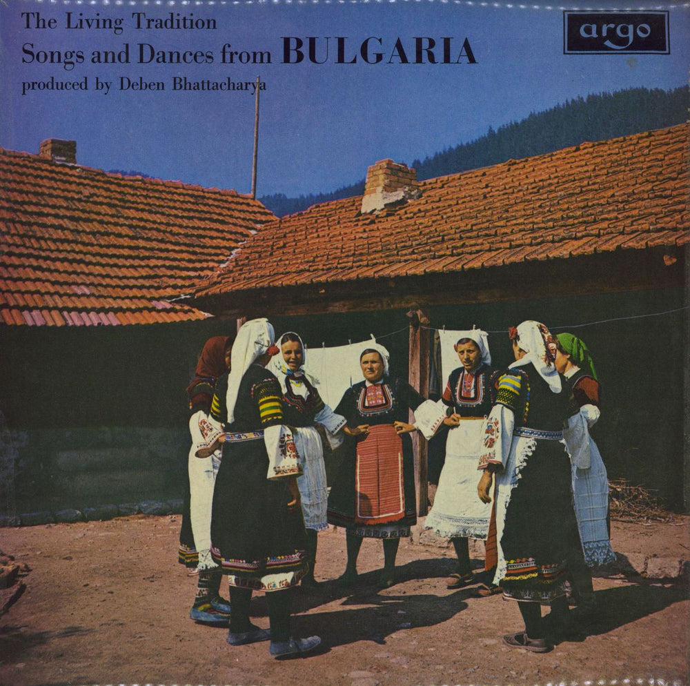 Various-World Music Songs And Dances From Bulgaria UK vinyl LP album (LP record) ZRG562