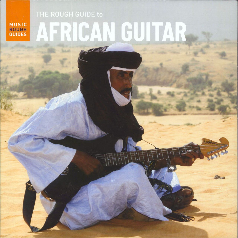 Various-World Music The Rough Guide To African Guitar UK vinyl LP album (LP record) RGNET1407LP