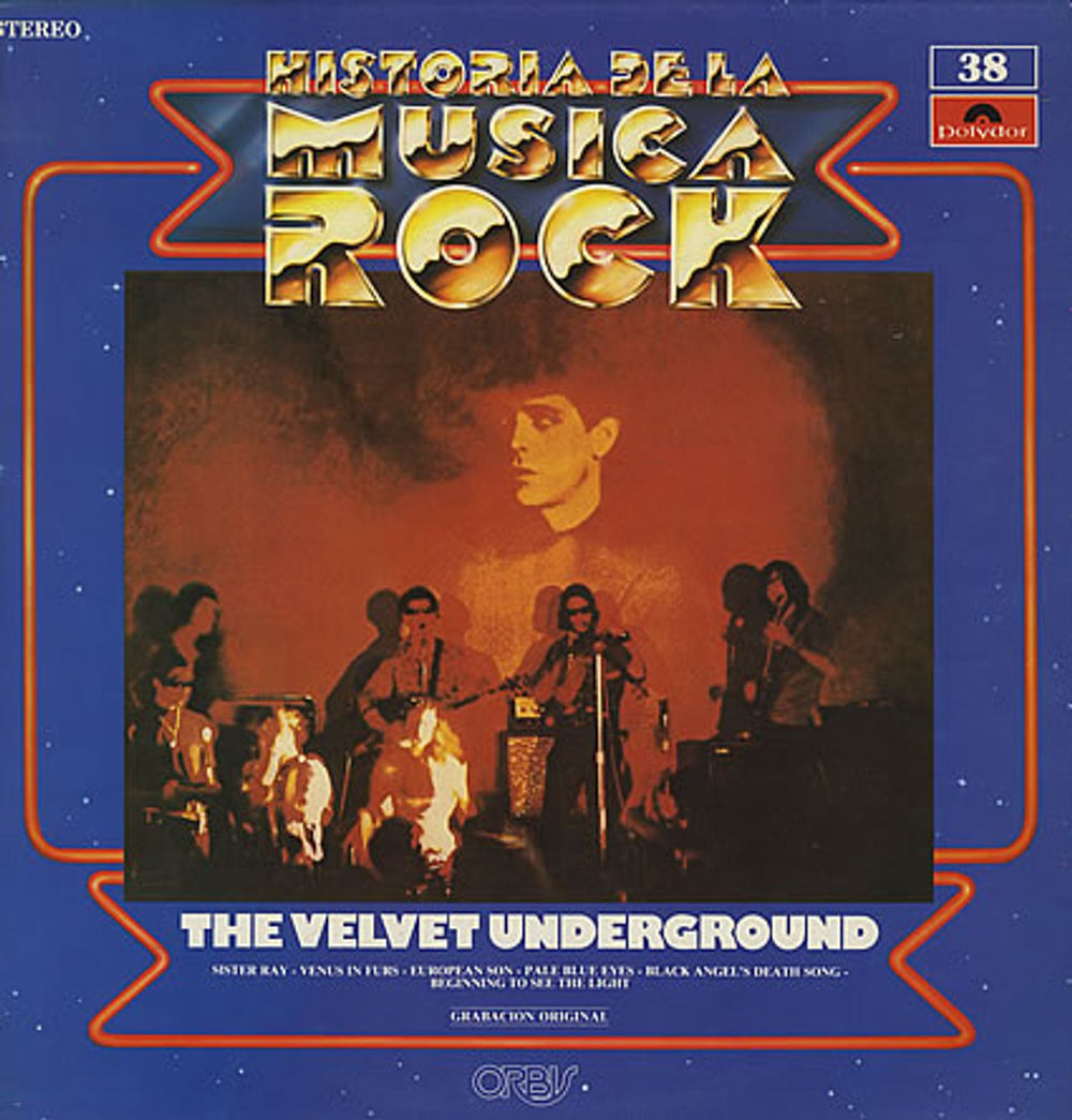 Velvet Underground Historia De La Musica Rock Spanish vinyl LP album (LP record) 2861301