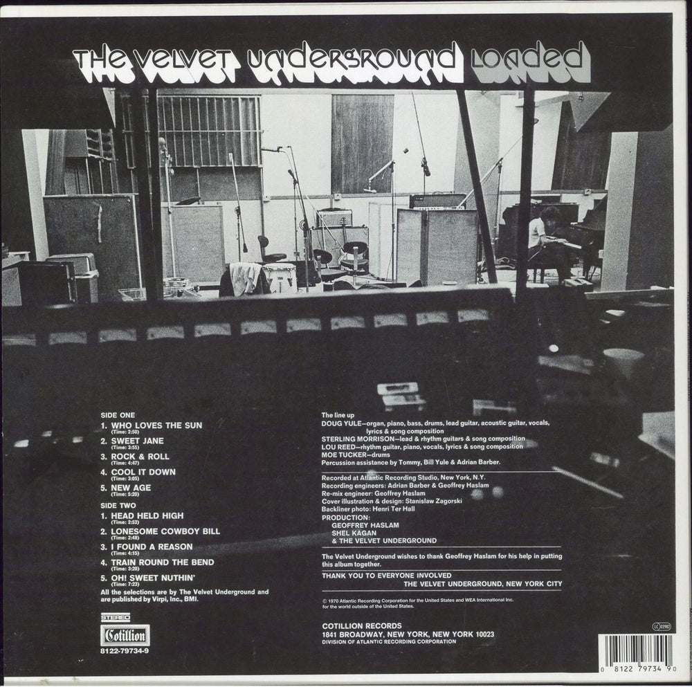 Velvet Underground Loaded - Pink Vinyl UK vinyl LP album (LP record) 081227973490