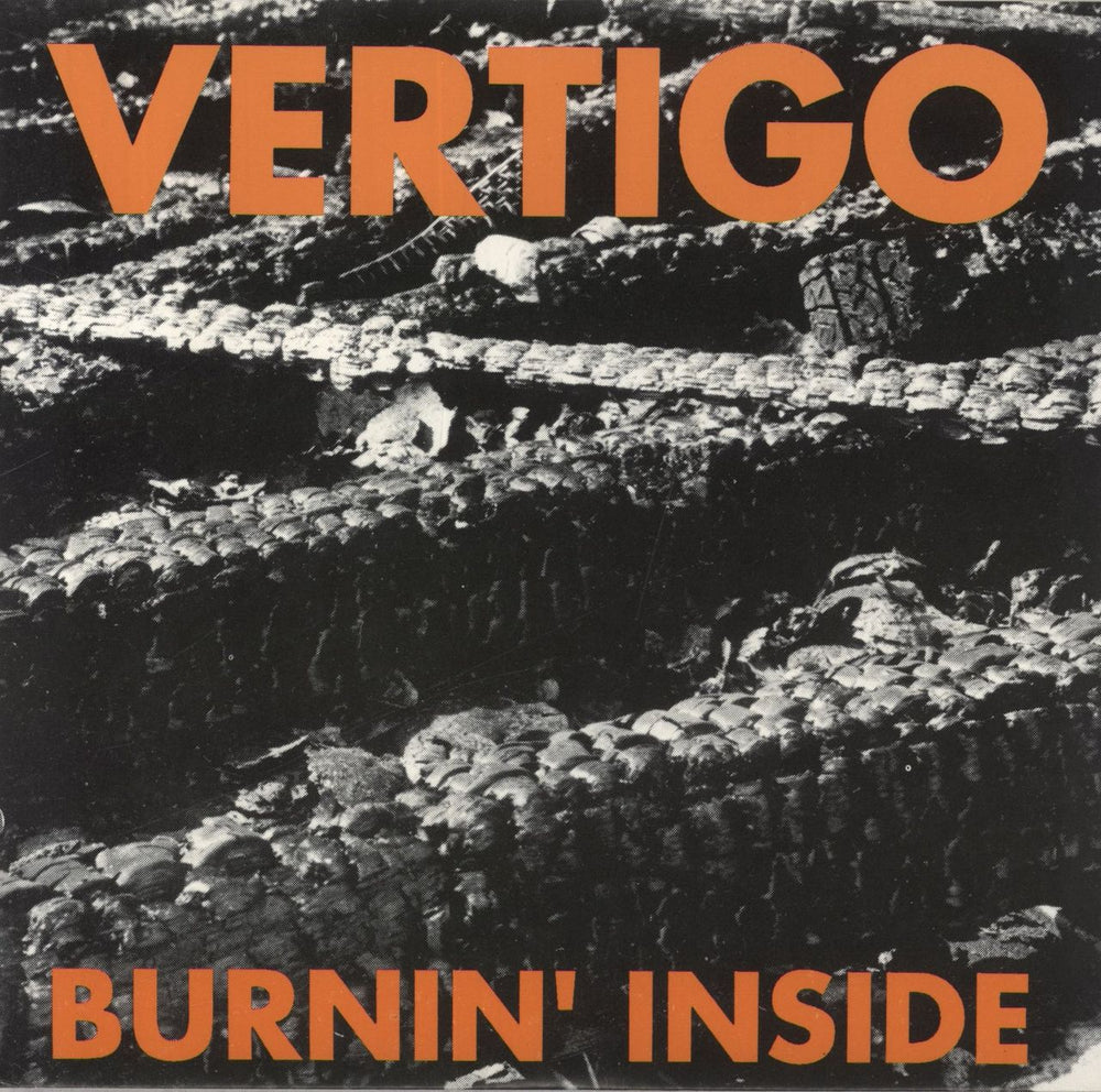 Vertigo (Noise Rock) Burnin' Inside Australian 7" vinyl single (7 inch record / 45) IV-08