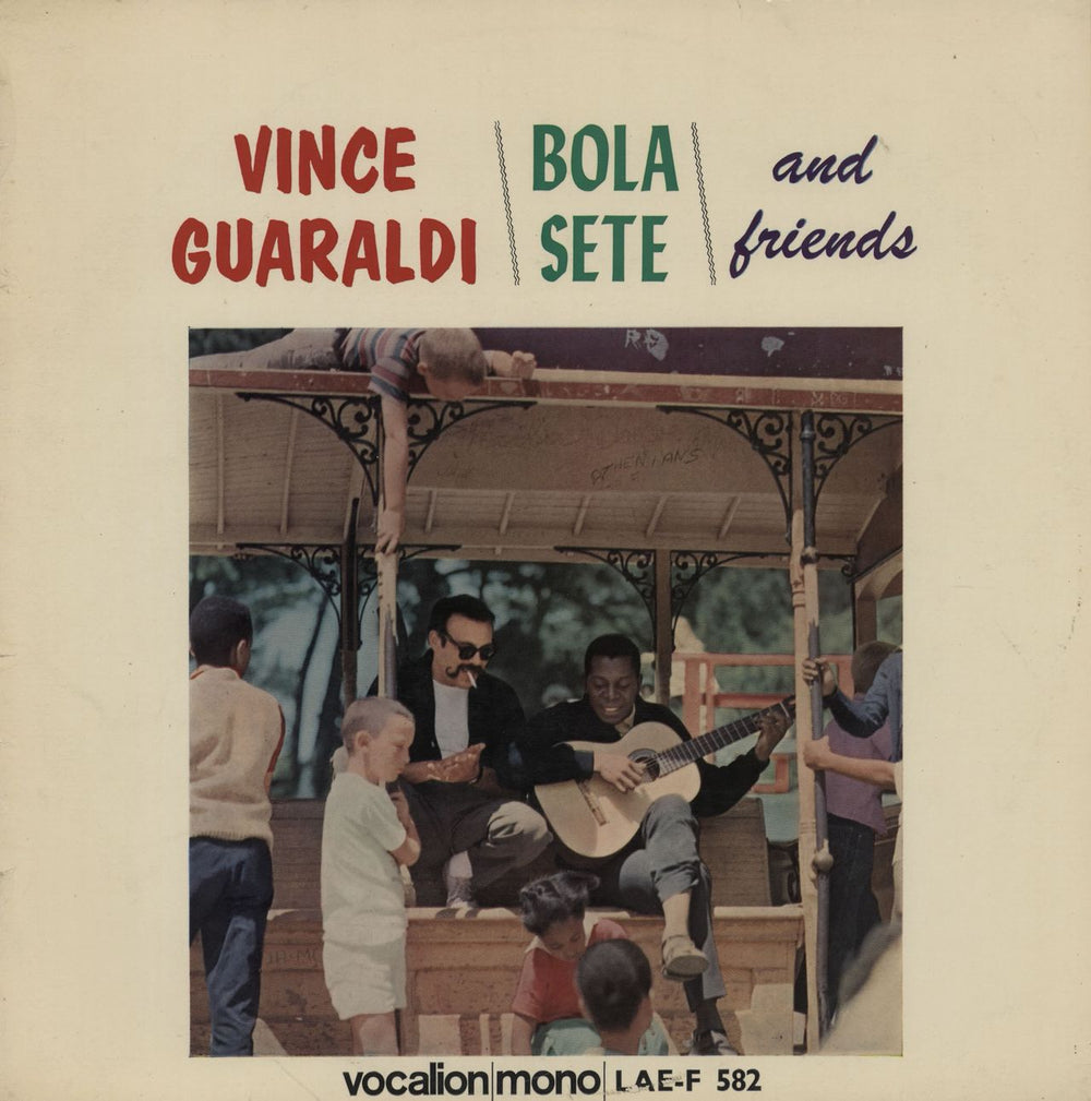 Vince Guaraldi Vince Guaraldi, Bola Sete And Friends - EX UK vinyl LP album (LP record) LAE-F582